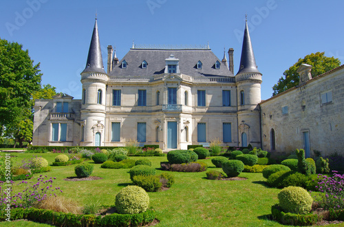 Château Palmer dans le Médoc photo
