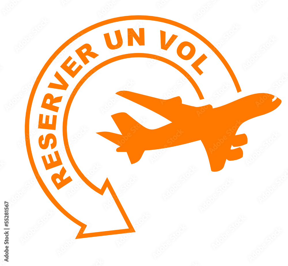 réserver un vol flèche orange