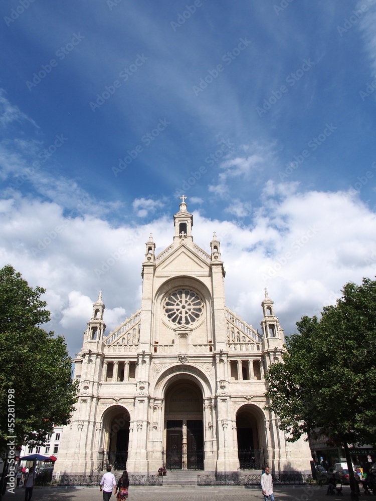 St Catherine's Church at Brussels, Belgium