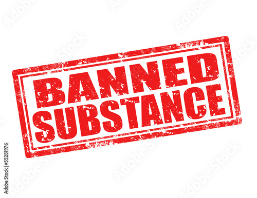 Banned substance-stamp