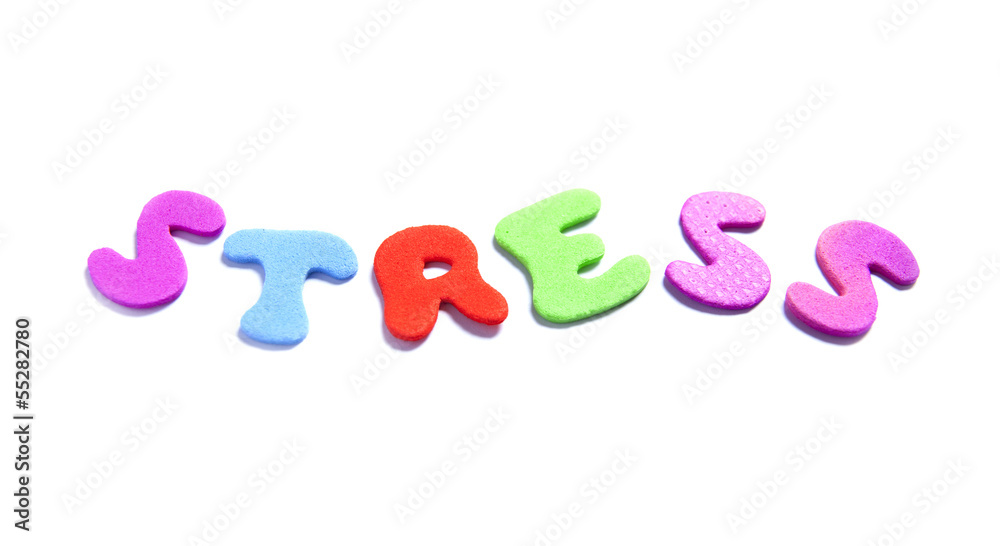 Obraz premium mot Stress