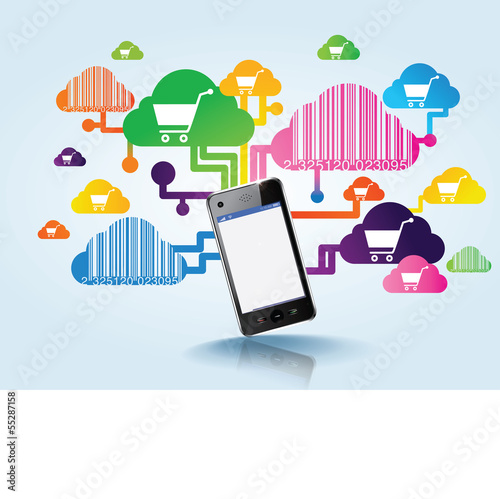e-commerce via smartphone