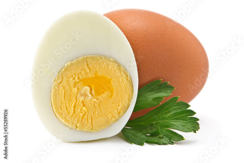 half boiled egg