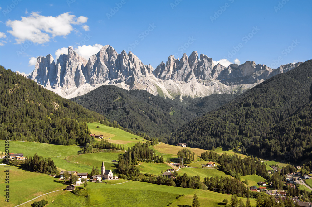 Odle,Val di Funes,Sudtirol,Italia