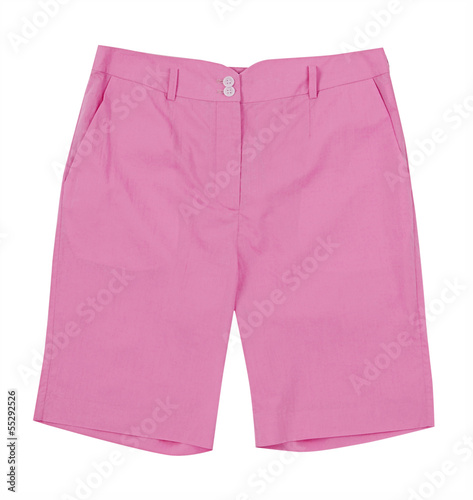 pink shorts photo