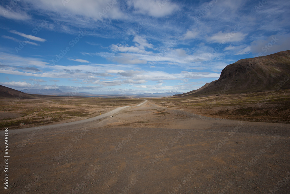 Deserto di sabbia e pomice Islanda