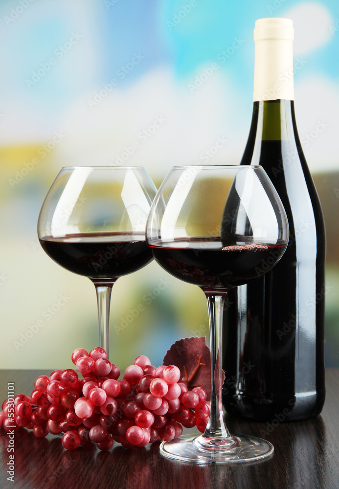 Wine tasting in restaurant