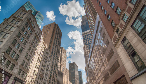 New York City. Wonderful view of Manhattan Skyscrapers