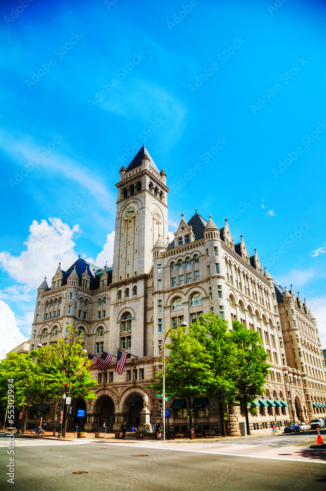Obraz premium Old Post Office pavilion in Washington, DC