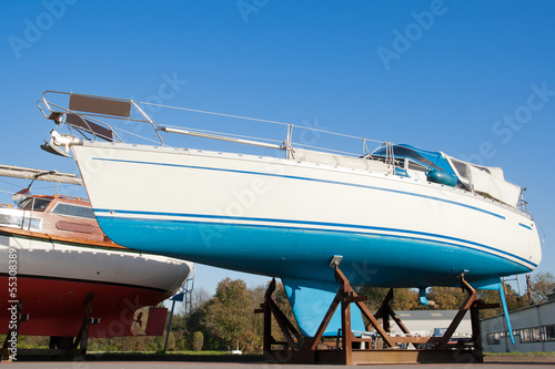Foto boat drydock