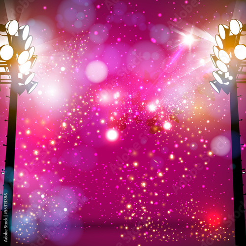 spotlight vector background