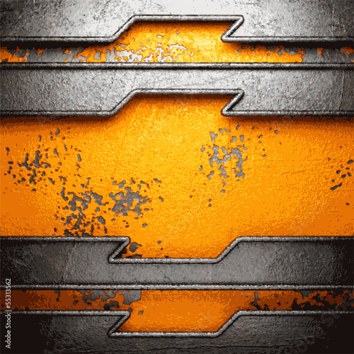 Old metal background