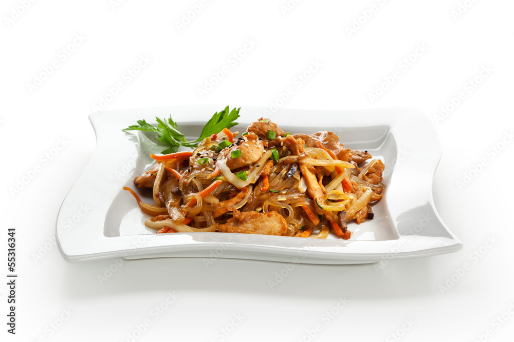 Chicken with Noodles Chicken with Noodles