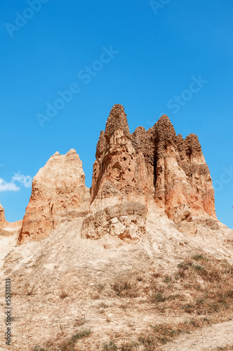 sandy pyramids