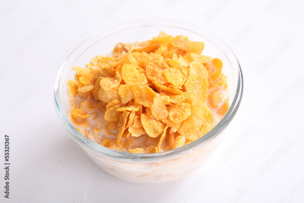 cereal isolated in white background cereal isolated in white background