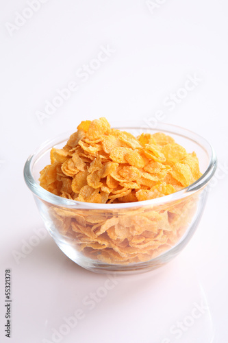 cereal isolated in white background