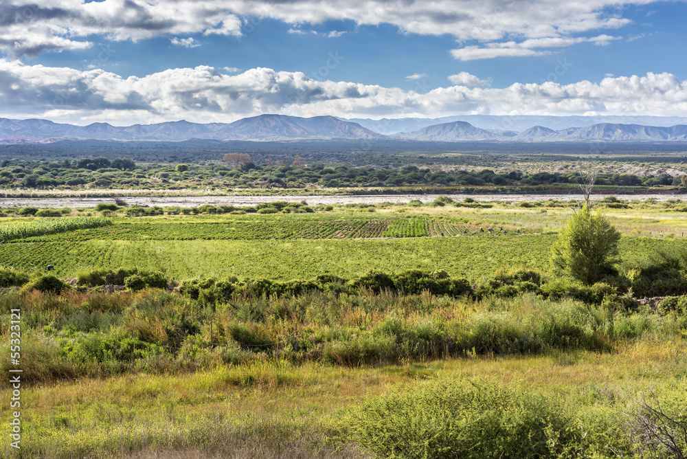 Famous Route 40 in Salta, Argentina.