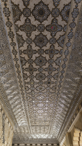 Amer  Amber  Fort  Mirror Palace  Sheesh Mahal 