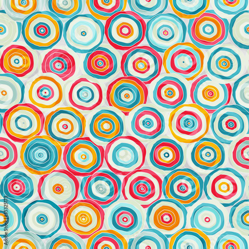 bright abstract psychedelic seamless pattern