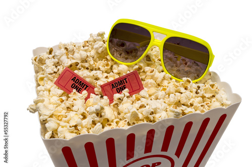 Obraz na plátne Summertime Fun At The Movies