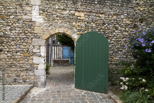 open gate