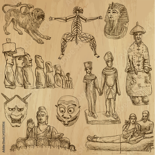 Native and Old Art around the World - 3