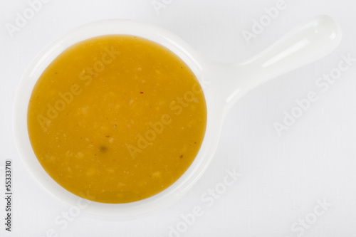 Mango Chutney Dip - Bowl of mango and spices dipping sauce.
