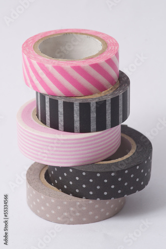 Wallpaper Mural Washi tape roll, masking tape Torontodigital.ca