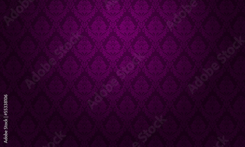 background baroque floral violet