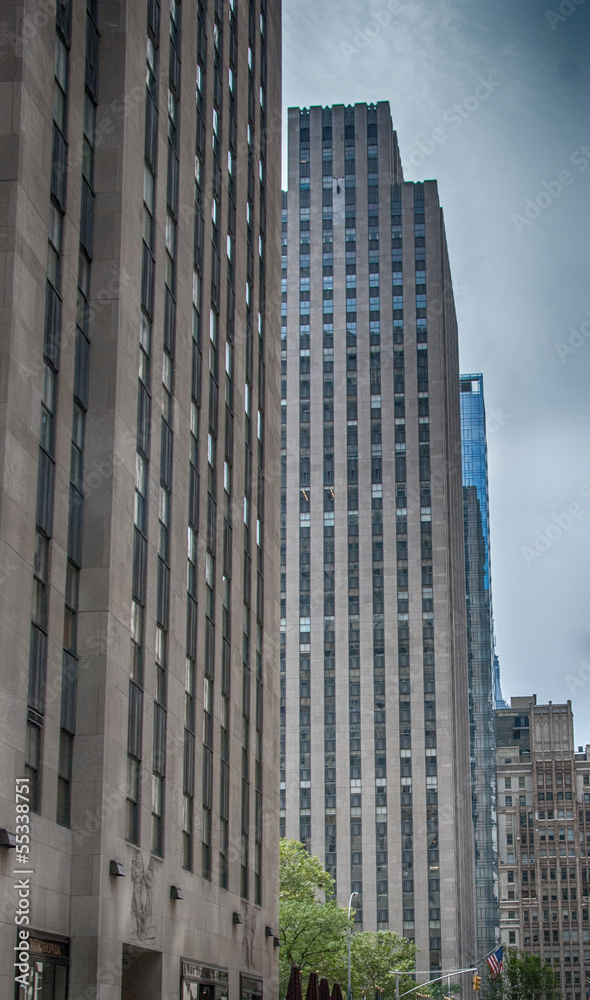 Obraz premium New York City, wonderful Manhattan skyscrapers