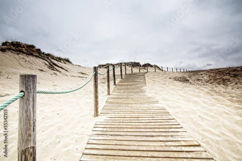 Obraz walkway to the beach, Portugal
