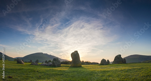 Castlerigg, Lake District, UK photo