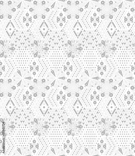 Abstract geometric pattern of hexagons