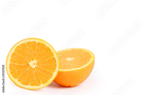 orange  isolated on white background