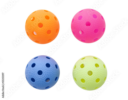 Wallpaper Mural Colored floorballs Torontodigital.ca