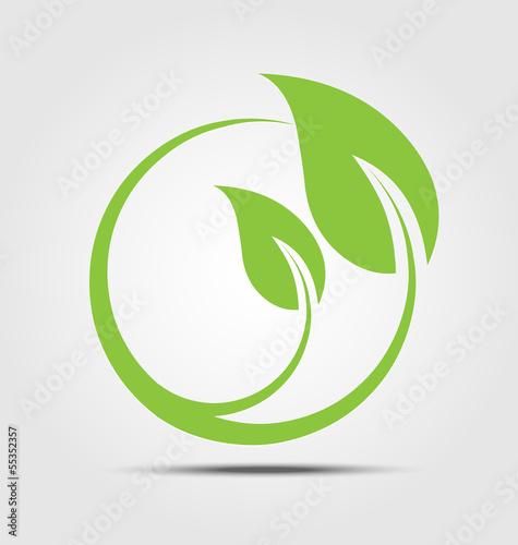 Ecology business icon