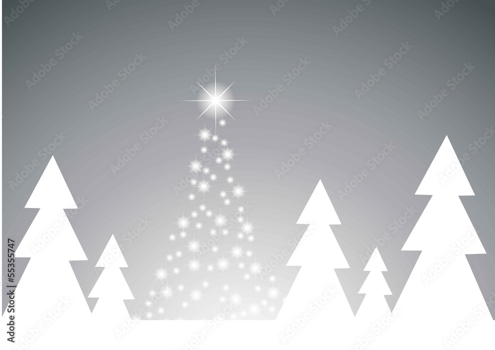Obraz premium Weihnachtskarte