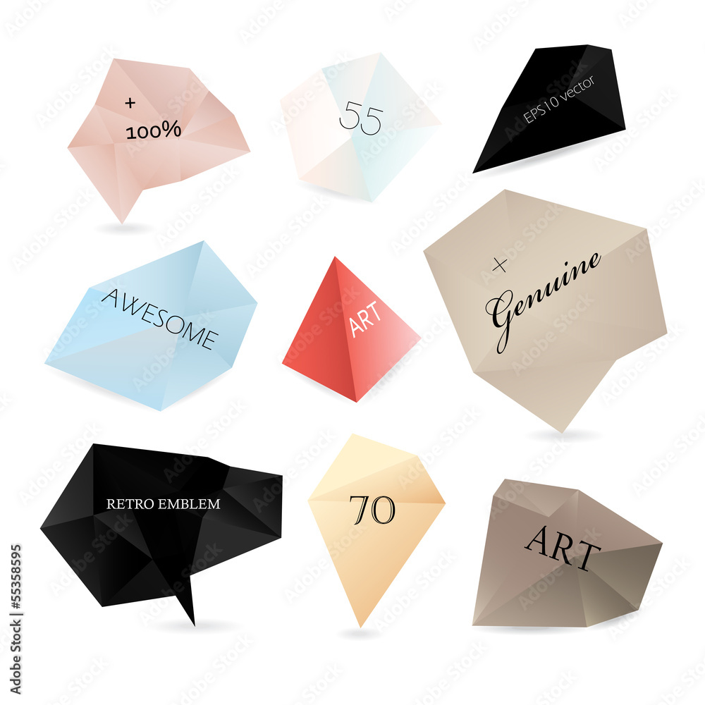 Labels set of vectors