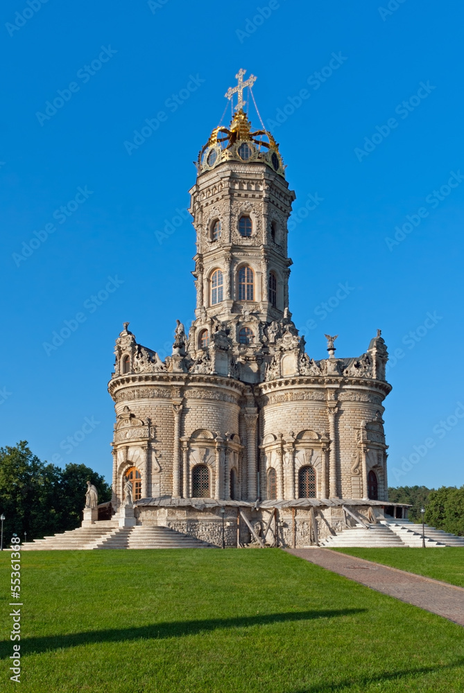 Znamensky church in Dubrovitsy, Russia