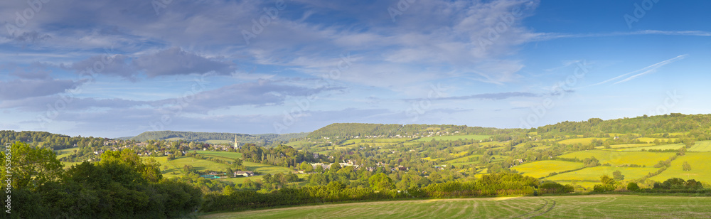 Idyllic rural landscape, Cotswolds UK