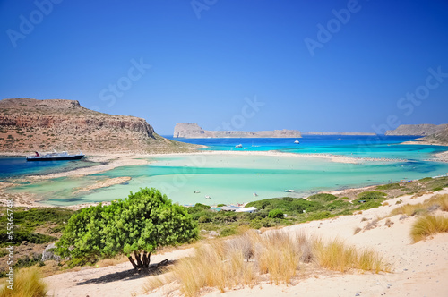 Balos lagoon, Crete photo