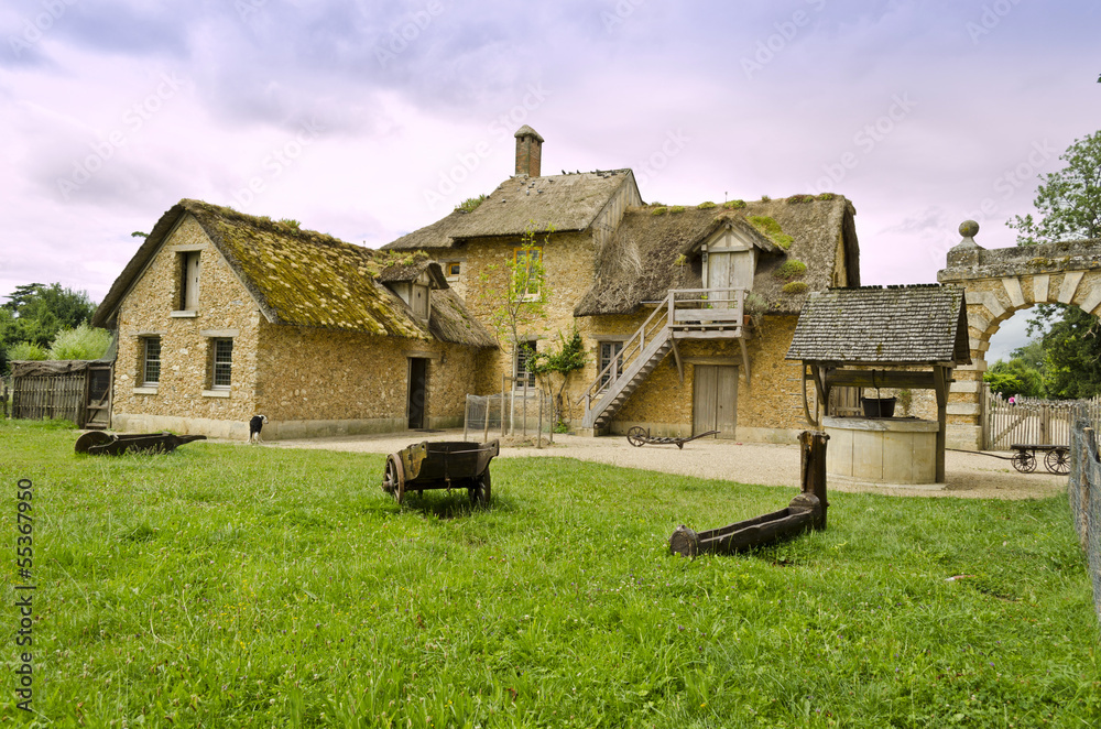 The Farm and the vineyards located in the Trianon – Versailles The Farm and the vineyards located in the Trianon – Versailles