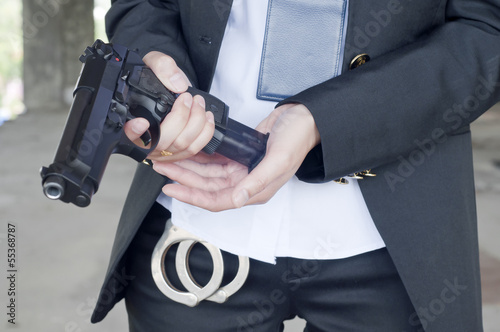 FBI woman agent.