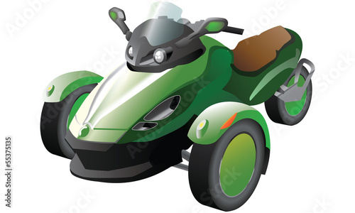 Scooter Tricycle green