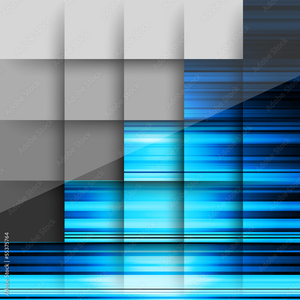 Obraz premium Abstract background with colored lines on paper layers