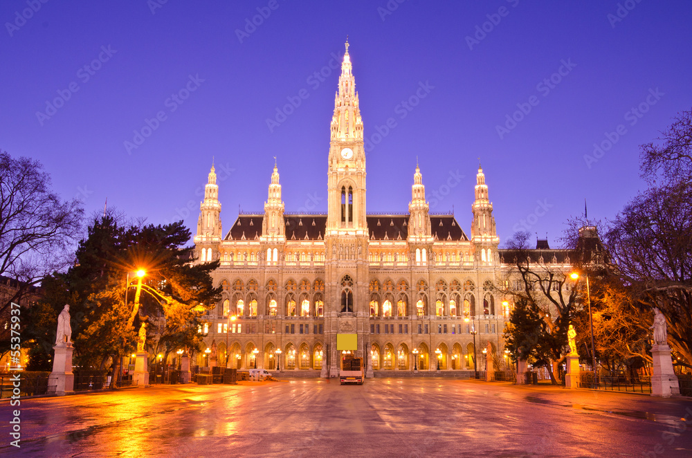 Vienna's Town Hall (Rathaus)