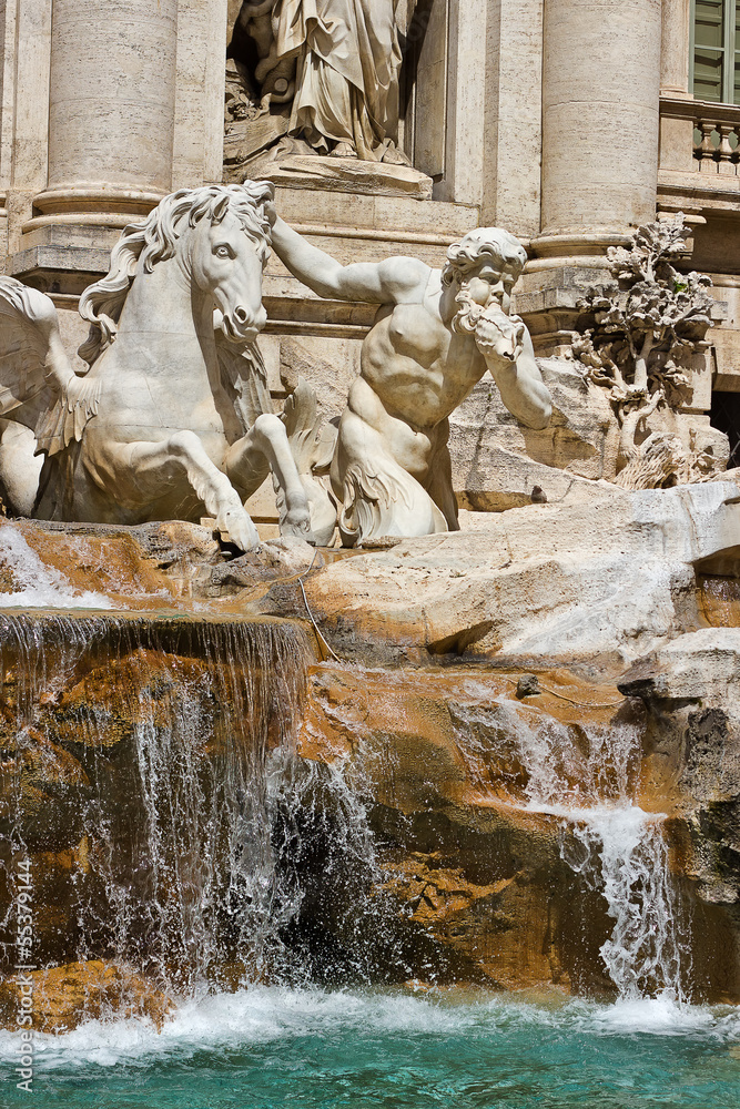 Fontana di Trevi in Rome Italy