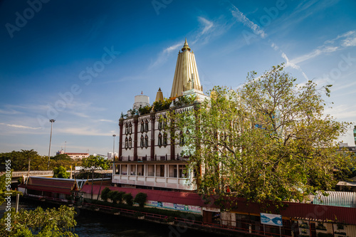 Wat Pasi near Ekamai road, Bangkok, Thailand photo