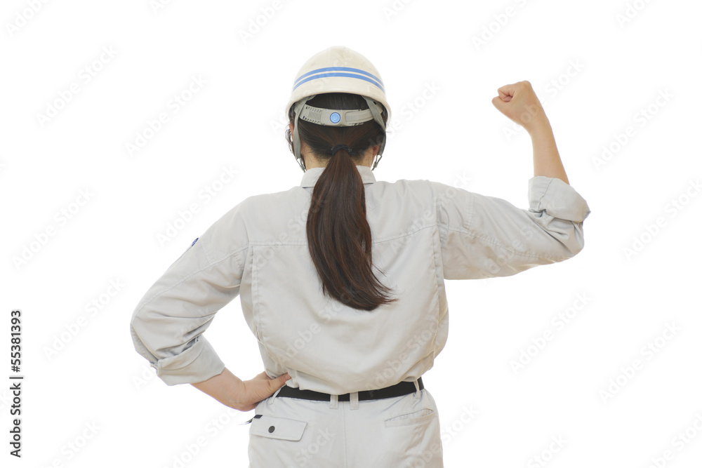 女性作業員 女性作業員