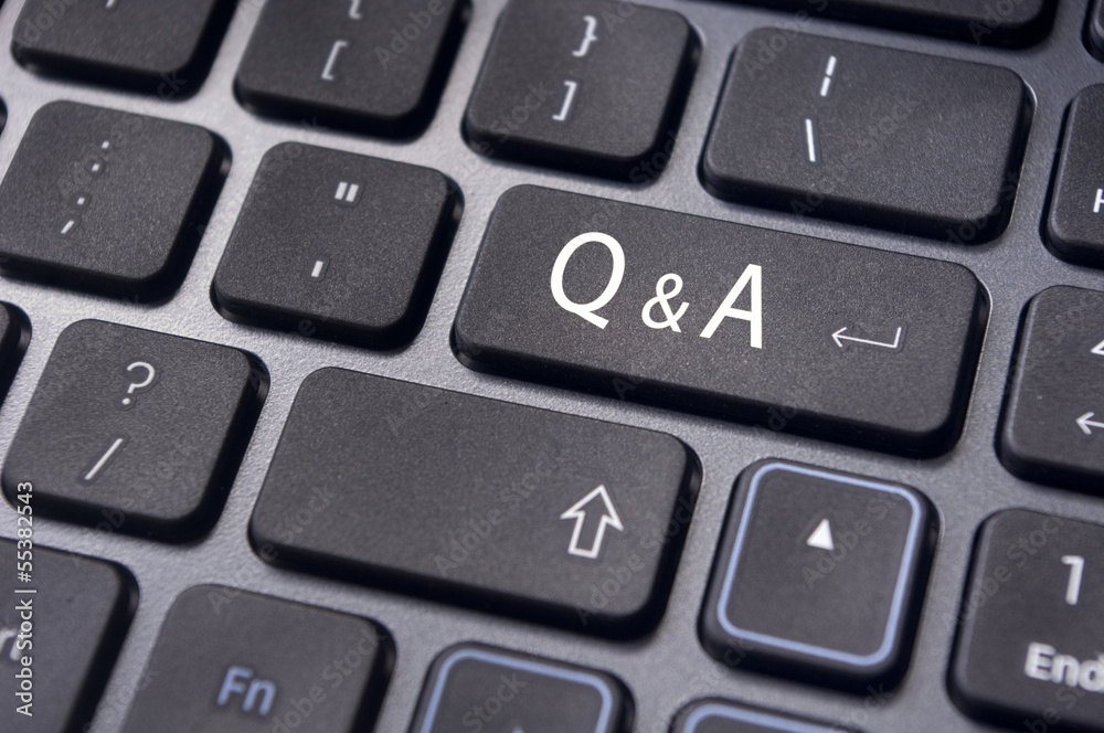 Q&A, questions and answers concepts Q&A, questions and answers concepts